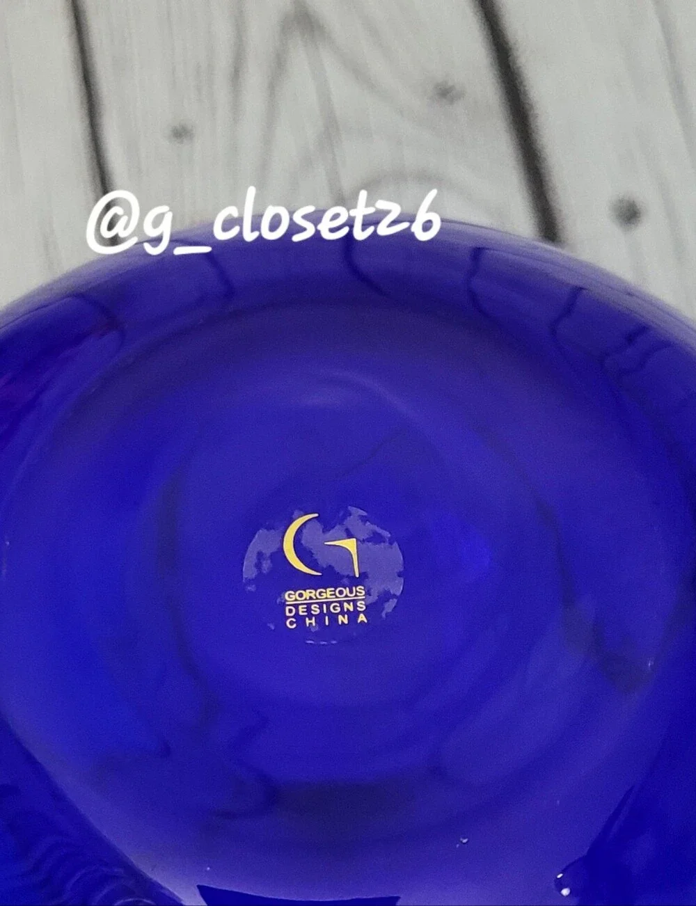 Gorgeous Design Cobalt Round Bud Vase